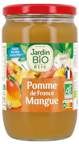 Jardin BiO étic - Dessert Biofruits Pomme Mangue 680g