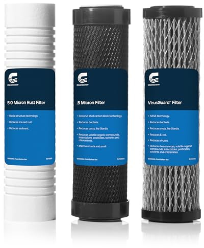 CLEARSOURCE ULTRA SYSTEM REPLACEMENT FILTER THREE PACK WITH VIRUSGUARD