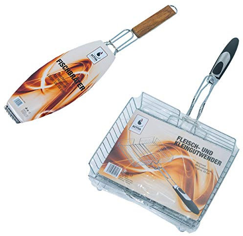 ACTIVA Pfannen Set Nr. 2, Set 2 teilig, Fischbräter & Fleischwender