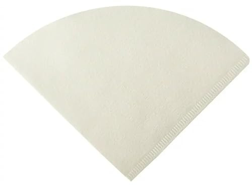 100 pieces of hand processed V-shaped Coffee cup filter paper cone American Drip coffee pot filter paper