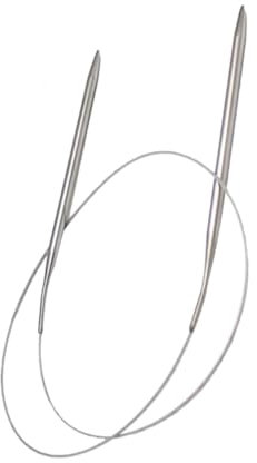 Anneome Stricknadeln Aus Edelstahl Rundstricknadeln Glatte Spitze Größe Nr 15 Für Gewebte Pullover