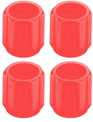 4 pezzi tappo valvola pneumatico auto fluorescente - tappi stelo valvola pneumatico - universale tappi coperchio pneumatico - valvola pneumatico antipolvere - accessorio universale per camion, SUV
