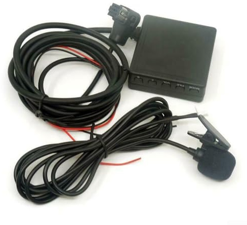 HEBEOT Modulo cavo AUX per chiamate in vivavoce 5.0 con scheda TF e interfaccia USB per stereo Pioneer IP-BUS e adattatore audio per streaming musicale in ingresso