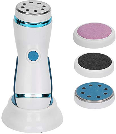 Dioche Strumento Elettrico per Pedicure Rimozione Calli Pelle Morta Lima per Piedi Ricaricabile Tramite USB Smerigliatrice per Piedi con 4 Macine Intercambiabili per la Cura dei Piedi