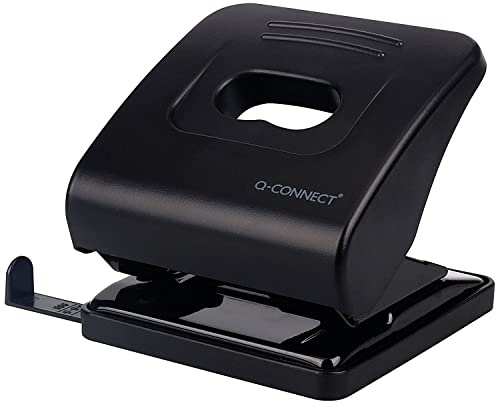 Q-Connect Standard Duty Hole Punch 30 Sheet Black 827P