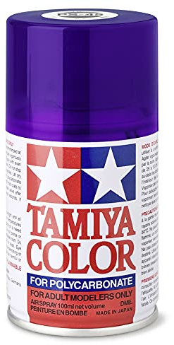 Tamiya PS-45 Polycarbonate Spray Paint 100ml Can Translucent Purple For Clear RC