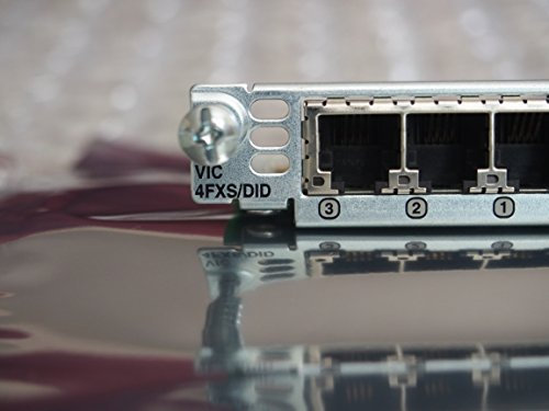 Cisco Systems Router WAN VIC-4FXS/DID = modulo 4 x FXS o DID Voice (pezzo di ricambio)