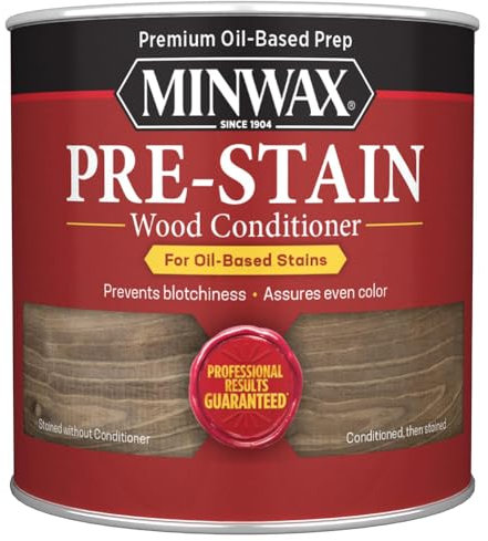 MINWAX Oil-Based Pre-Stain Wood Conditioner-1/2 Pint