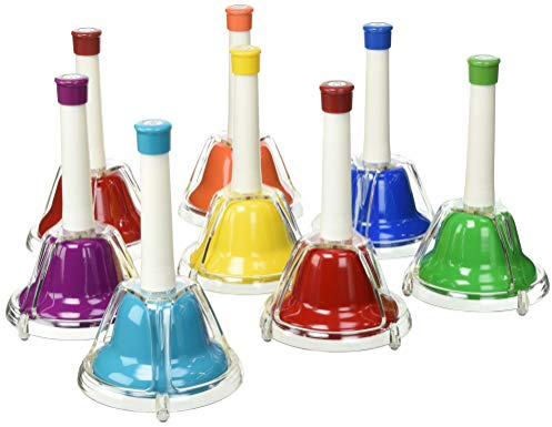Percussion Workshop CB8 - Set de 8 campanas, multicolor