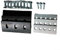 Schneefräsen-Laufrad-Set, universell, 3 Klingen, 0,6 cm dick, 2-stufige Schneefräse
