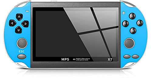 Handheld-Spielkonsole, Retro-Spielekonsole, integrierte 10000+ klassische Spiele, 4,1 Zoll TFT-LCD-Bildschirm, 10 Emulatoren, Handemulator-Konsole, unterstützt TV-Ausgang, Videomusik, eBook