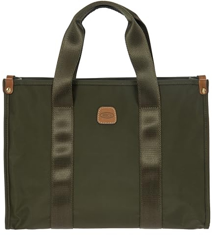 Bric's Handtasche Umhängetasche mit Laptopfach X-Collection Opera Bag Olive dunkelgrün