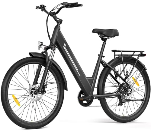 Junglor Bicicleta Eléctrica 27,5 Batería 15,6Ah, 250W, Frenos Hidráulicos