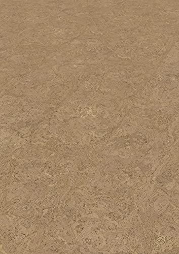 Tepcor® Klebekork Classic | Korkboden Kork zum Kleben - (Pavo) 4 mm - vorversiegelt und vorgeleimt