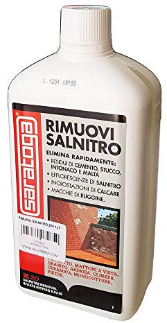 Saratoga Z20 1lt rimuovi salnitro disincrostante multiuso per muri e pavimenti
