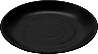 G.E.T. BF-7-BK Black 7.25 Round Plate (Pack of 12)