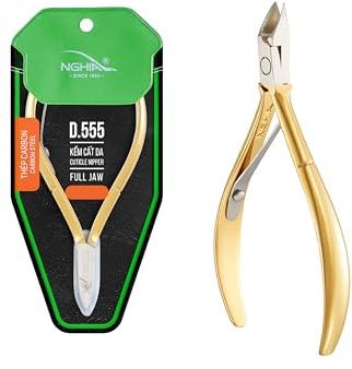 Hard Steel Cuticle Nipper D-555 - Kem Nghia
