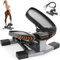 Sportsroyals Stair Stepper for Exercises, Twist Stepper with Resistance Bands and 150 kg Weight Capacity