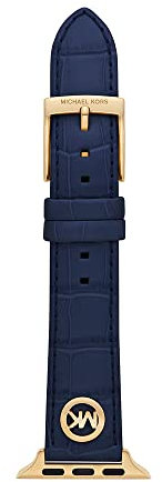 Michael Kors Damenarmband für Apple Watch®, 38/40/41 mm und 42/44/45/49 mm, Croco Leder