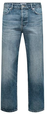 ONLY & SONS Male Normal geschnitten Jeans ONSEDGE Mittlere Taille Gerade geschnitten Jeans