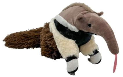 Andi the Anteater Plush Stuffed Animal 16 INCH Anteater Plush Toy Wildlife Animal Plush Collectible Gift for Ḳids
