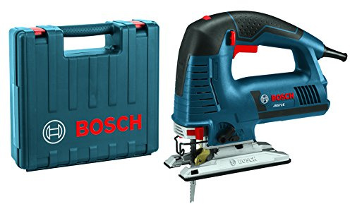 Bosch Power Tools Jigsaw Kit - JS572EK - 7.2 Amp Corded Variable Speed Top-Handle Jig Saw Kit with Assorted Blades and Carrying Case