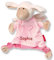 personalisiertes Schmusetuch erstellt mit Sigikid Schmusetuch Schutzengel prsonalisiert von SL-Store, mit Namen Bestickt Baby Geschenk zur Geburt Schnueffeltuch (Schutzengel rosa)