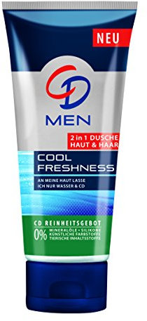 CD Men 2in1 Dusche Haut & Haar Cool Freshness, 4er Pack (4 x 200 ml)