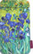 Bertoni Handytasche aus Filz kompatibel mit iPhone 14/14 Pro/13/13 Pro/12 Pro/12/11/X/XR/XS, Galaxy S23/S22/S21/S20/S10/S9/S8/A40, P30, P20 Blumen Design Handyhülle Smartphone-Tasche (Iris)