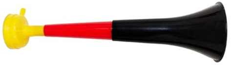 Vuvuzela Trompeten, zwei Körper, Zubehör für Fußball und Sportveranstaltungen, lauter Lufthorn für Animation, ideal für den Transport (1 Produkt, Deutschland)
