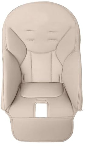 Baby Hochstuhl Kissen Für Peg-Perego, Siesta Zero3, Baoneo, Kosmic Jané, Baby Hochstuhl Kissenbezug, Baby Hochstuhl Bezug, Baby Esszimmerstuhl Sitzkissen PU Leder Hochstuhl Sitzauflage Ersatzbezug