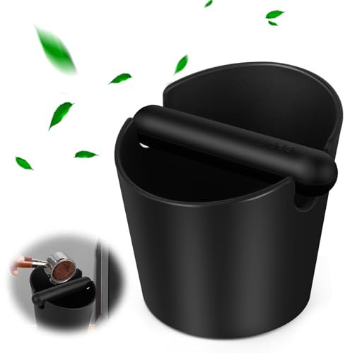 NVIYAM Knock Box Boite a Marc de Cafe,Café avec Barre de Frappe Amovible pour Récupérateur Marc de Café,tiroir à expresso Knock Box,Barista Accessoire Pour La Collecte Et Le Des Restaurants