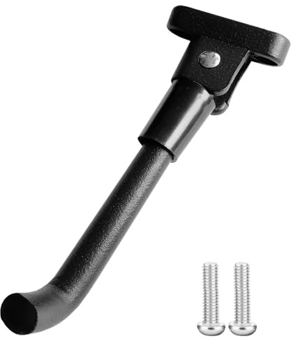 Soporte de Aparcamiento para Xiaomi M365/Pro/Pro 2/1S/Scooter 3, Pata de Cabra para Xiaomi Scooter, Soporte de Patinete Eléctrico Accesorios de Repuesto con 2 Tornillos
