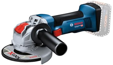 Bosch Professional 18V System Smerigliatrice angolare a batteria con X-LOCK GWX 18V-8 (incl. impugnatura supplementare, cuffia di protezione)