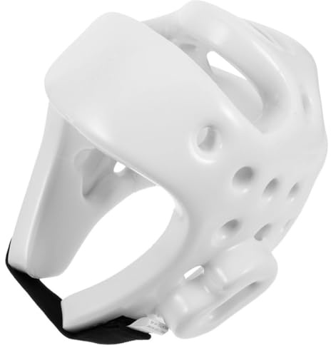 Outanaya Taekwondo Sparring Headgear Boxing Guard Ergonomic Design and Pu Material for Boxing and Ice Hockey Protection, Portable Batting Helmet for Boys