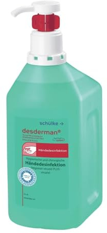 5x 1000 ml Schülke Desderman Hyclick Händedesinfektionsmittel Desinfektionsmittel
