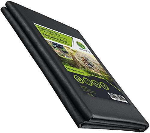 Balinco – Unkrautvlies 150g/m² – 10m² Rolle (5x2m) – Reißfestes Gartenvlies Wasser- & luftdurchlässig – Unkrautflies für Hochbeet, Garten & Sandkasten – Unkrautfolie UV-stabil & umweltschonend