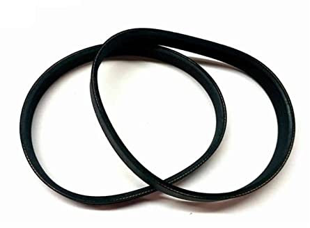 GILIOS Courroie D'entraînement pour Metabo pour DH330 2 Pièces 135J Courroie D'entraînement De Rabot 7233712030 Courroie De Rechange Courroies Transmission Moto