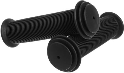 2Pcs Non-Slip Soft Rubber Handlebar Grips for Mountain, Balance, and Folding Bikes & Scooters - Universal Ergonomic Kids Replacement