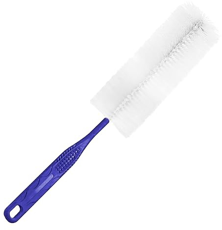 HaseMed - Cepillo de limpieza para botellas de orina, 37 cm de largo, hecho de plástico de polipropileno resistente, higiénico, duradero y flexible, ideal para la práctica, el cuidado y el hogar