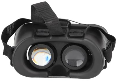 Lunettes 3D VR, Lunettes de réalité virtuelle, Lunettes Multifonctions 3D VR montées sur la tête, Lunettes de réalité virtuelle VR réglables, Lunettes HD pour Jeux de Films (Génération 2)