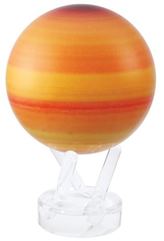 MOVA Globo Autorrotativo, Saturno Classic (4.5) | globo giratorio solar, sin pilas ni cables, regalo para amantes de astronomía, display cinético premium, decoración espacial