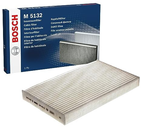 Bosch Filtro Abitacolo Standard M5132, Filtro di Ricambio - Filtra polline e polveri per un'aria più pulita all'interno del veicolo
