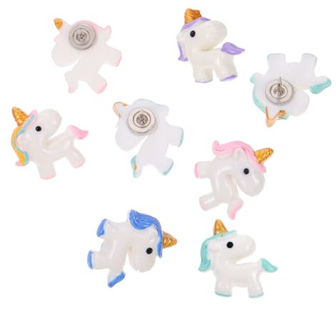 TOGEVAL 10 Stück Harz-reißnadel Memo-reißnadel Bild-reißnadel Cartoon-reißnadel Für Schule Büro Und Zuhause Wiederverwendbar Aus Hochwertigem Material