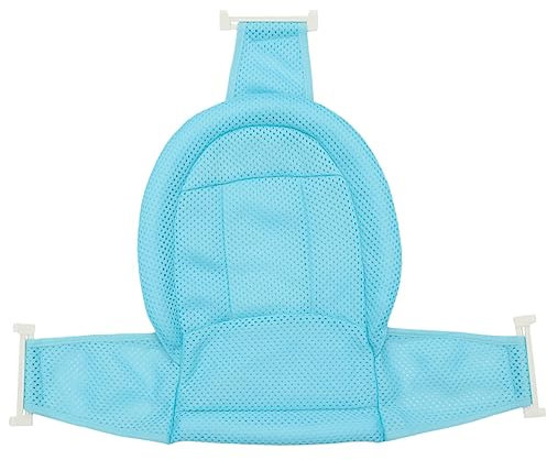 KOMBIUDA Baby-badewannen-stütznetz Badesitz-netzschlinge Für Bequeme Nackenstütze Leicht Zu Reinigen Mit Zufälligem Knopf