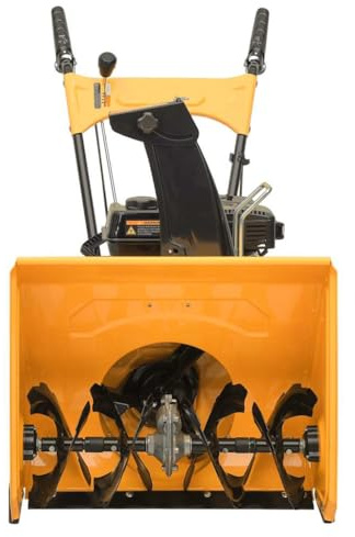 Generico Spazzaneve 6,5 HP Giallo e Nero,Soffiatori da Neve