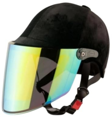 Milageto Casco equitación para niños con Forro extraíble, Ligero, portátil, Moderno y Ajustable. equitación. Sombrero equitación, Lentes de Color