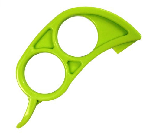 Wrapables Sbucciatore per arance, verde