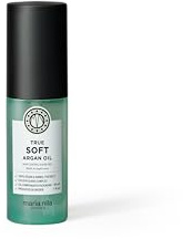 Maria Nila True Soft, Moisturizing Argan Oil For Dry Brittle Hair, Argan Oil Remoisturises & Reduces Frizz, 100% Vegan & Sulfate/Paraben free, 1.0 Fl Oz