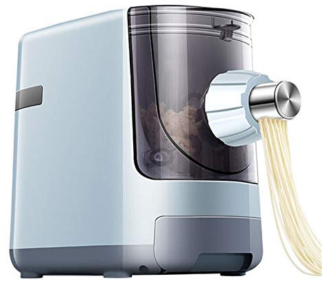Electric Pasta Maker Automatic Noodle Machines, with 7 Molds, Make Spaghetti, Fettuccine, Penne, Macaroni, Or Dumpling Wrappers